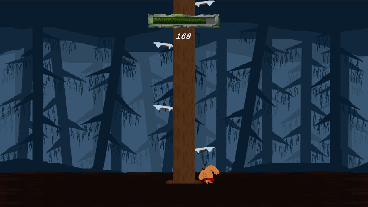 Indian Lumberjack — menu główne